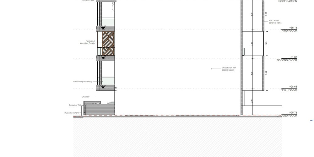 Small residence with a penthouse featuring a roof garden and hot tub in Faneromeni, Larnaca — floor plan 4
