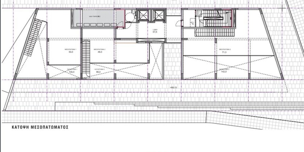 Development plot with a 90% building factor in Ekali, Limassol — floor plan 7