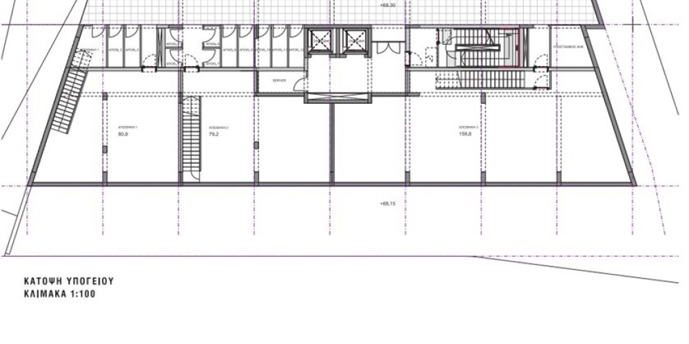 Development plot with a 90% building factor in Ekali, Limassol — floor plan 8