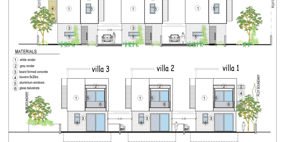 A complex of apartments and villas in just 385 meters to the sea in Paphos (Kissonerga) — floor plan 8