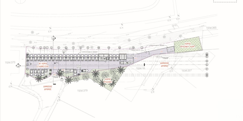 A contemporary residential development featuring spacious 2-bedroom apartments in Limassol — floor plan 1