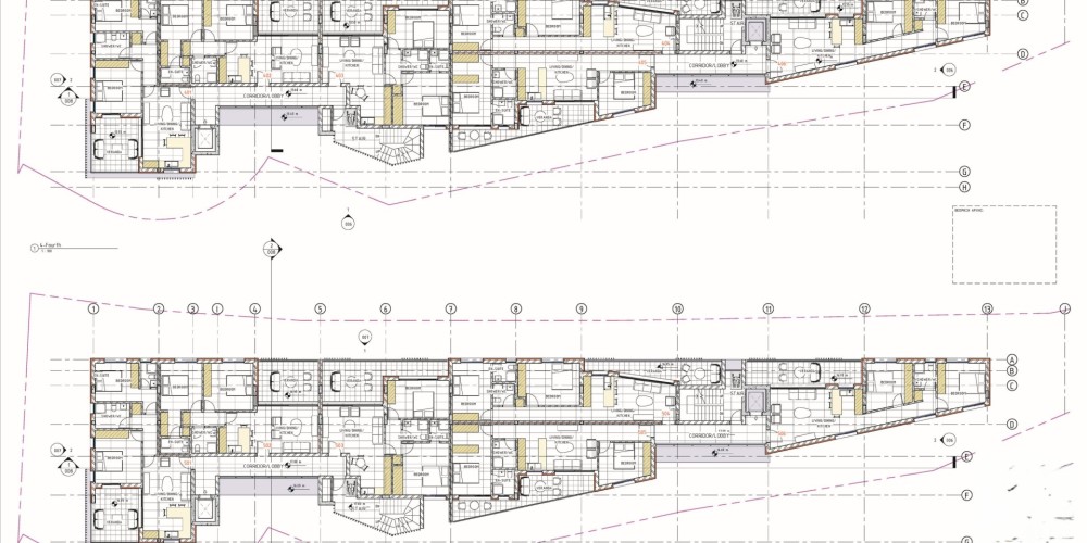 A contemporary residential development featuring spacious 2-bedroom apartments in Limassol — floor plan 4