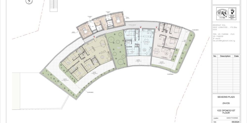 Elegant 2- and 3-bedroom residences in just 225 meters from the sea in one of Limassol’s most sought-after locations — floor plan 4