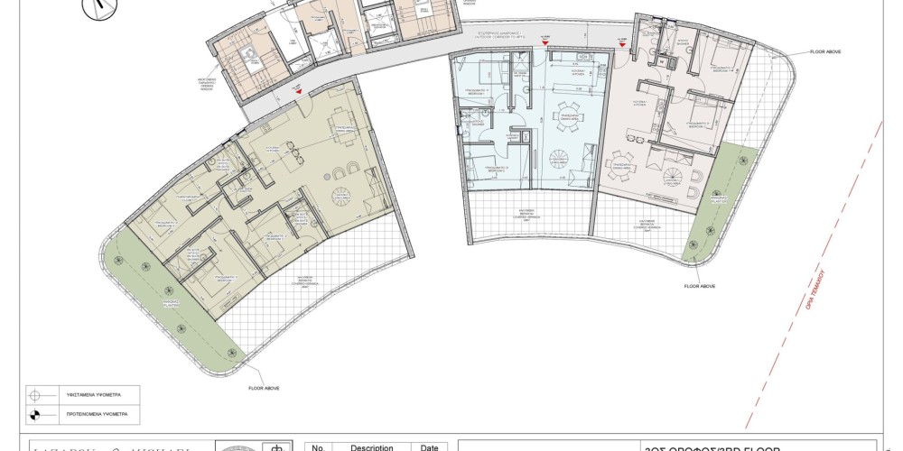 Elegant 2- and 3-bedroom residences in just 225 meters from the sea in one of Limassol’s most sought-after locations — floor plan 6
