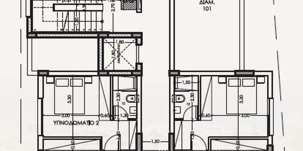 A residential development in close distance to amenities in Emba, Paphos — floor plan 3