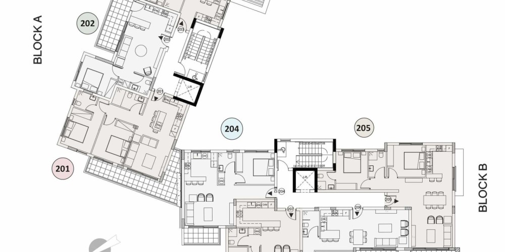 A boutique residential development in the sought-after area of Mesogi, in the heart of Paphos — floor plan 4