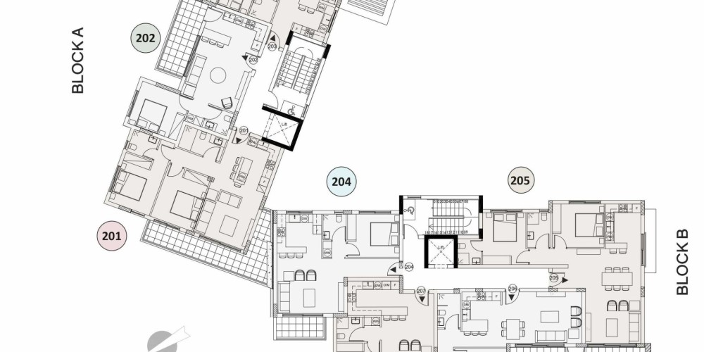 A boutique residential development in the sought-after area of Mesogi, in the heart of Paphos — floor plan 5
