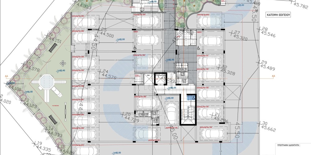 A family-friendly residential complex with green spaces and a playground in the central part of Limassol — floor plan 2