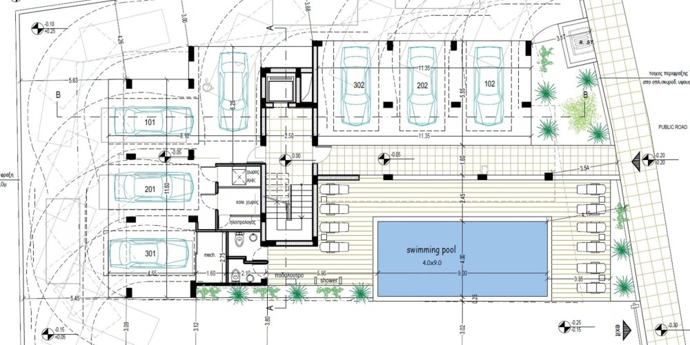 Жилое здание в популярном районе Юниверсал (Universal) в Пафосе — floor plan 4
