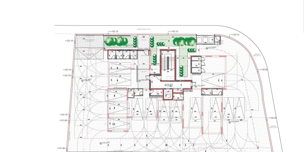 Spacious apartments in Ypsonas, Limassol — floor plan 1