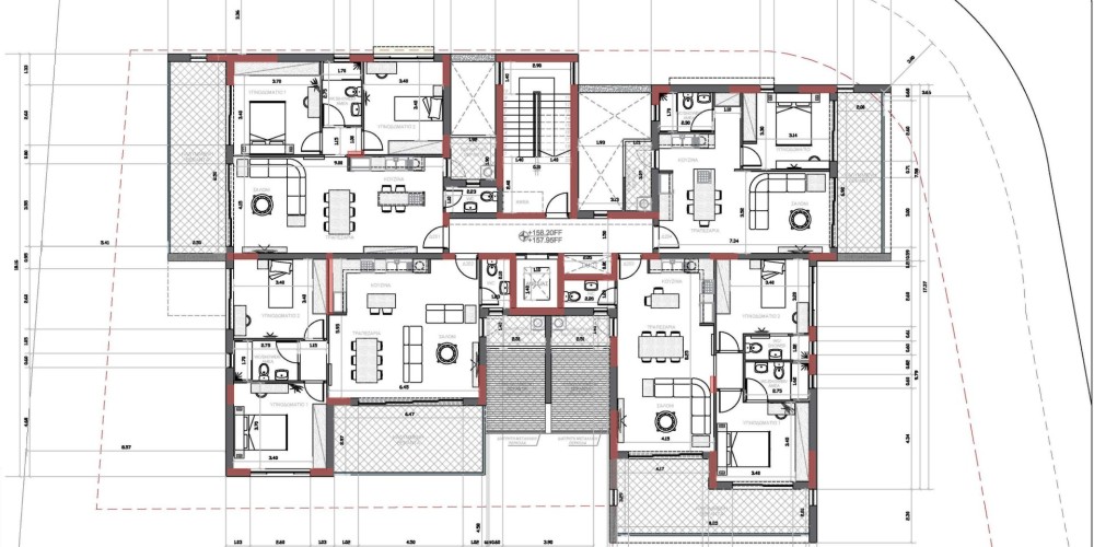 Spacious apartments in Ypsonas, Limassol — floor plan 3