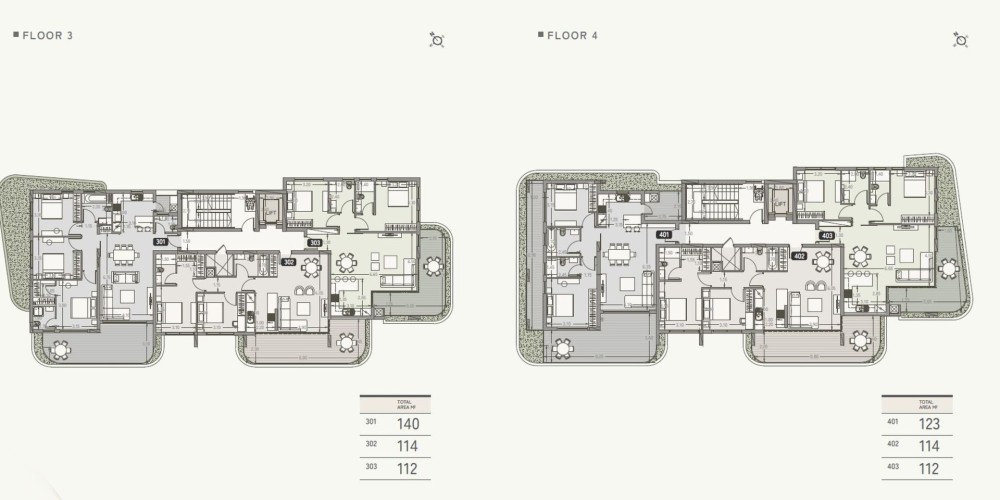 Apartments offering a seaside lifestyle in Limassol (260 meters to the beach) — floor plan 3