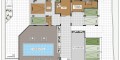 Apartments with a swimming pool in Germasogeia, Limassol — plan thumbnail 1