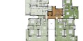 Apartments with a swimming pool in Germasogeia, Limassol — plan thumbnail 2