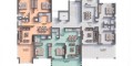 Apartments with solar panels and roof gardens in Aradippou, Larnaca — plan thumbnail 3
