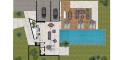 Luxury 4-bedroom villa with a pool close to the sea in Grecian Park, Protaras — plan thumbnail 2