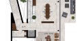 Luxury 4-bedroom villa with a pool close to the sea in Grecian Park, Protaras — plan thumbnail 3