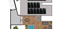 Luxury 4-bedroom villa with a pool close to the sea in Grecian Park, Protaras — plan thumbnail 5