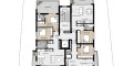 Apartments and penthouses with sea views in Panthea, Limassol — plan thumbnail 2