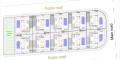 Contemporary detached 3 bedroom villas in Geroskipou, Paphos — plan thumbnail 1